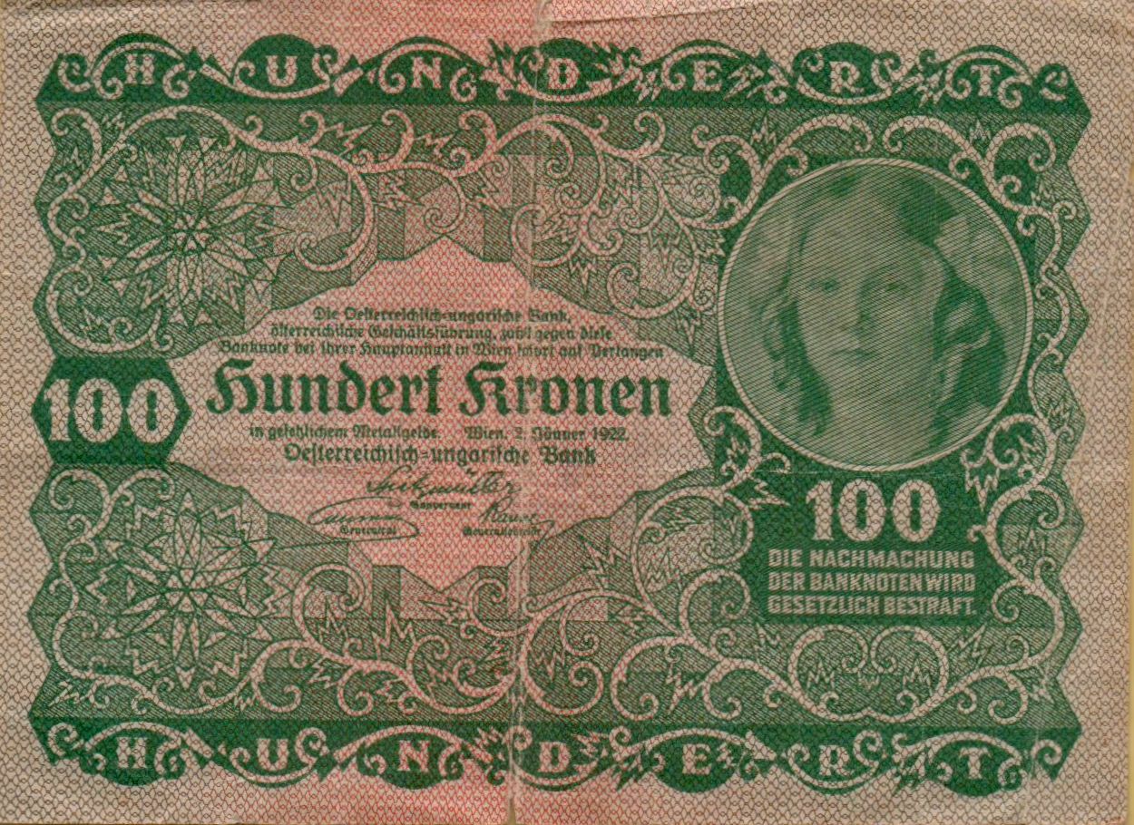 Austria 100 1922 XF P-77